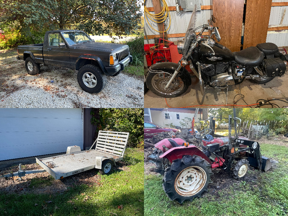 Autos Motorcycles Meat Processing Equip. Carrollton, Ohio KIKO